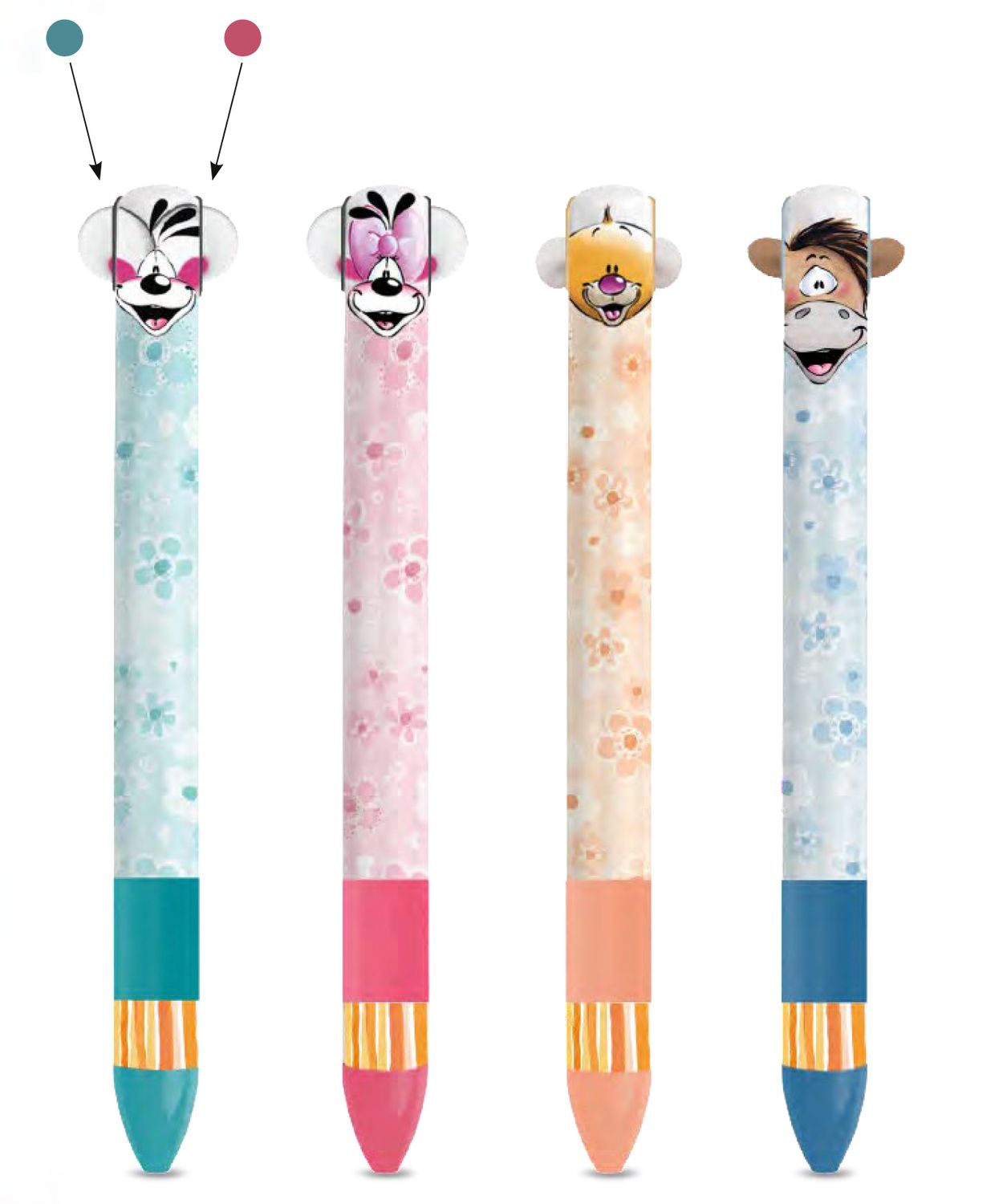 Diddl - 2 kleuren pen *** PRESALE mei/26 ***