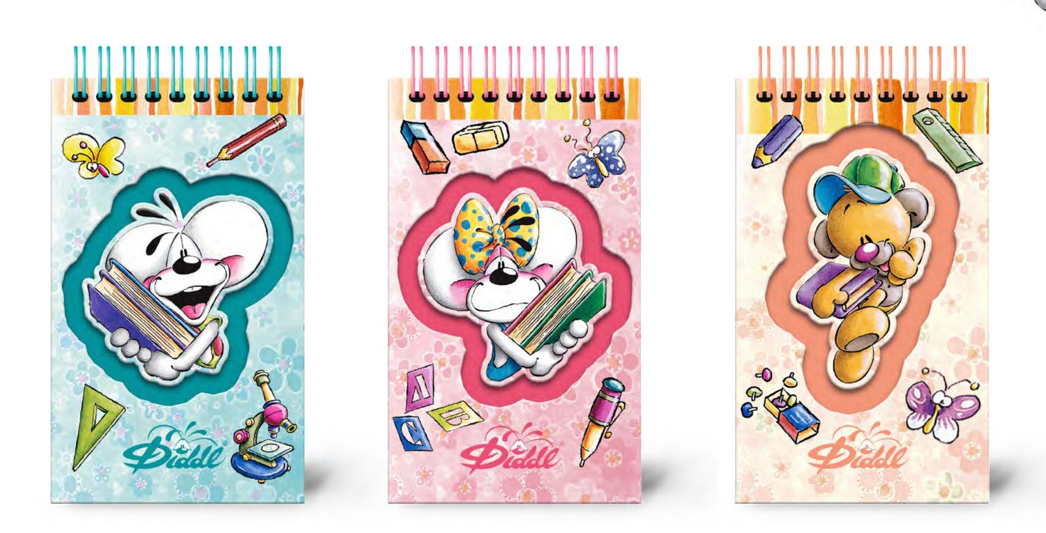 Diddl - pop up notisieboek A6 *** PRESALE mei/26 ***