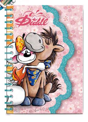 Diddl - notitieboek A6 omslag met beschermhoes *** PRESALE mei/26 ***