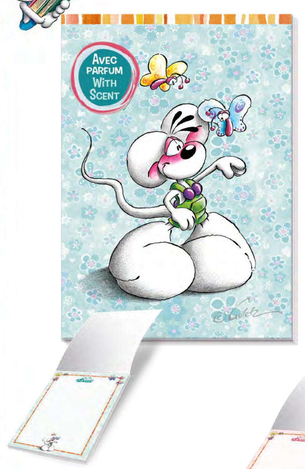 Diddl - notitieboek met geur A5 *** PRESALE mei/26 ***