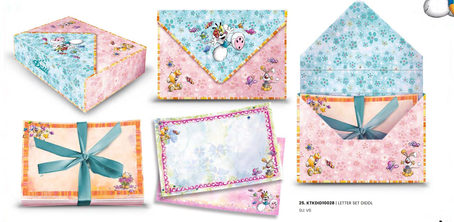 Diddl – Briefpapier Set in Cadeaudoos 🎀 *** PRESALE mei/26 ***