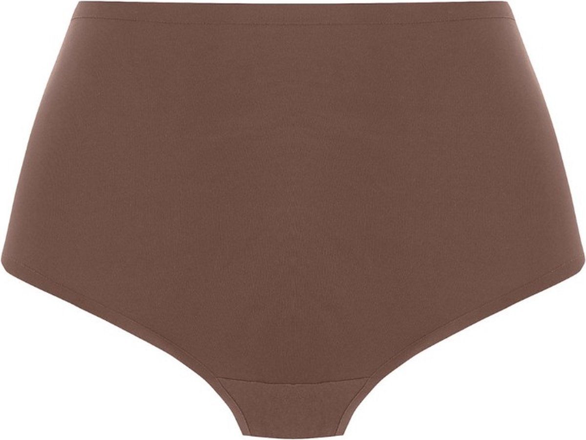 Fantasie Smoothease Slip met Hoge Taille – Naadloos &amp; One Size - Coffee Roast