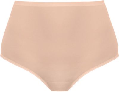 Fantasie Smoothease Slip met Hoge Taille – Naadloos &amp; One Size - Natural Beige