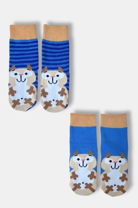 Woody - Duopack Homesocks - Kat