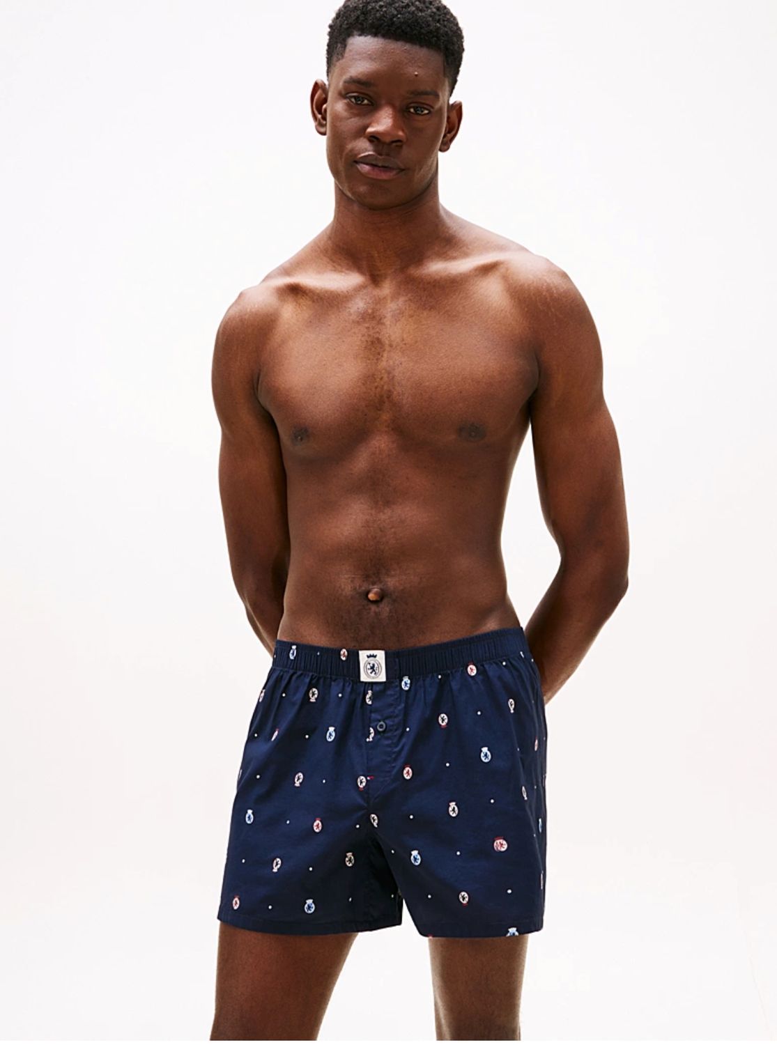 Tommy Hilfiger - Geweven Boxershort - Donkerblauw