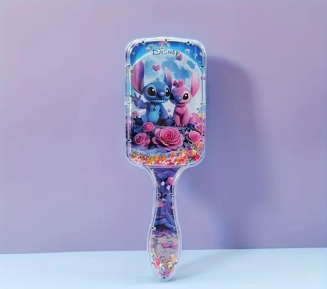 Disney Stitch Haarborstel – Anti-Klit – Met Glitter &amp; Design