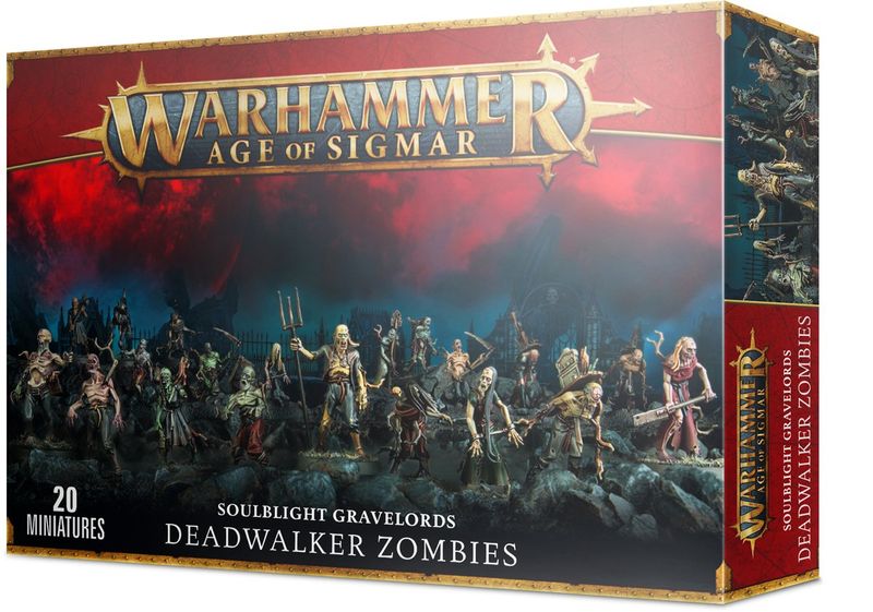 Warhammer : SOULBLIGHT GRAVELORDS : DEADWALKER ZOMBIES