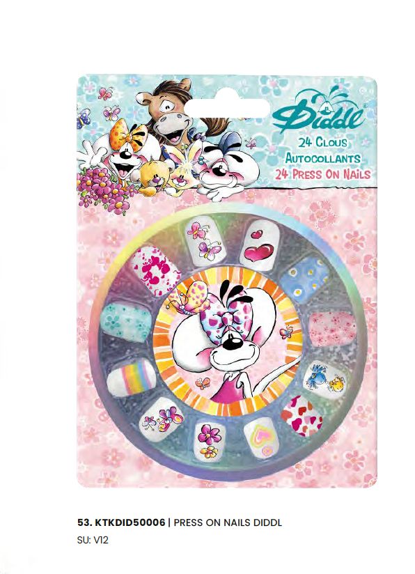 Diddl - kunstnagels *** PRESALE mei/26 ***
