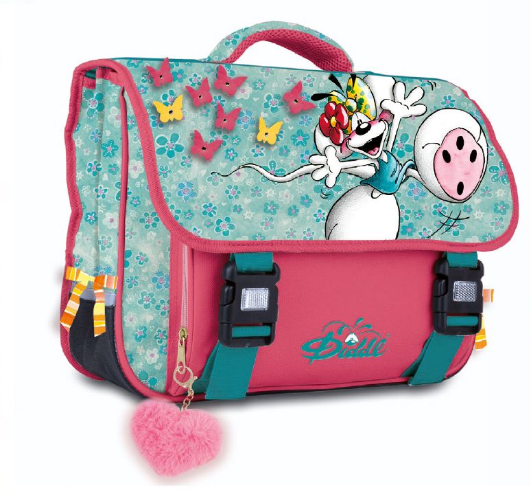diddl - schooltas blauw 38 cm *** PRESALE mei/26 ***
