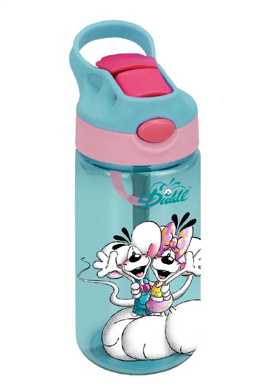 diddl -drinkfles blauw 450ml *** PRESALE mei/26 ***