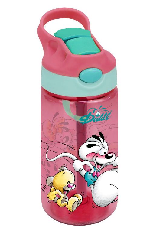 diddl -drinkfles roze  450ml *** PRESALE mei/26 ***