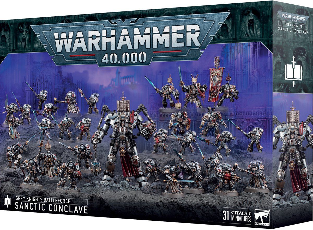 Warhammer  Battleforce Grey Knights: Sanctic Conclave
