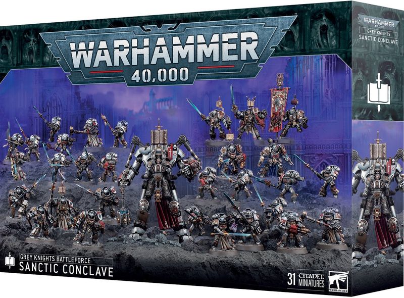 Warhammer  Battleforce Grey Knights: Sanctic Conclave