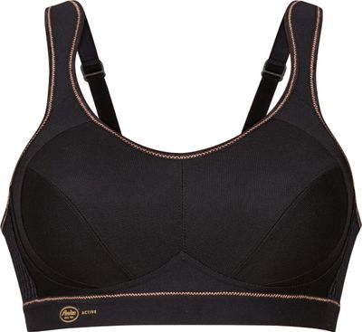 Anita - Extreme Control Sport BH - Black/Gold