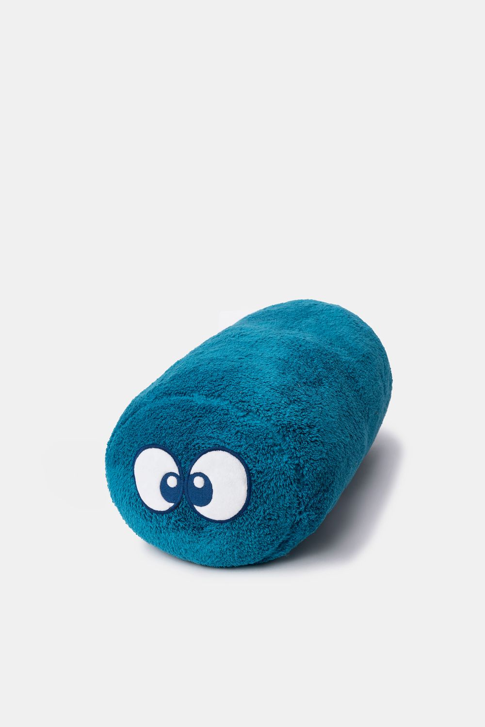 Woody - kussen - groenblauw