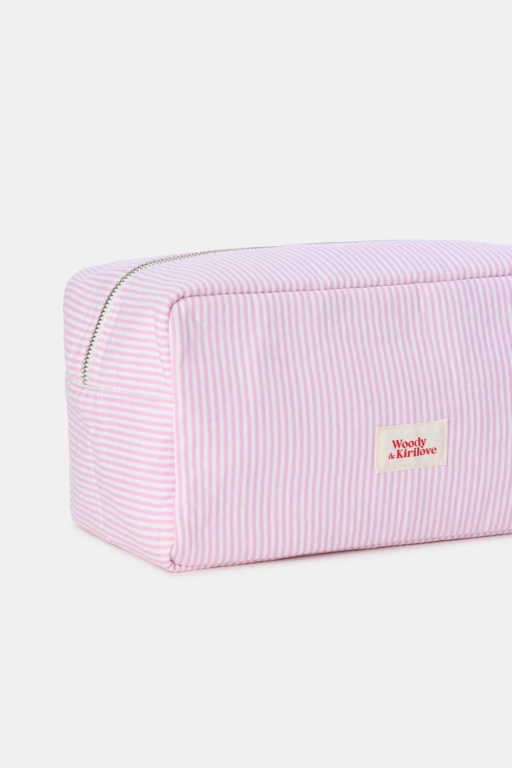 Woody &amp; Kirilove - Toilettas - Roze Streep