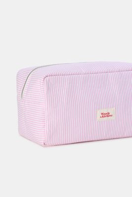 Woody &amp; Kirilove - Toilettas - Roze Streep