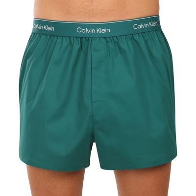 Calvin Klein - 3-Pack Losse Boxers - Groen/Blauw