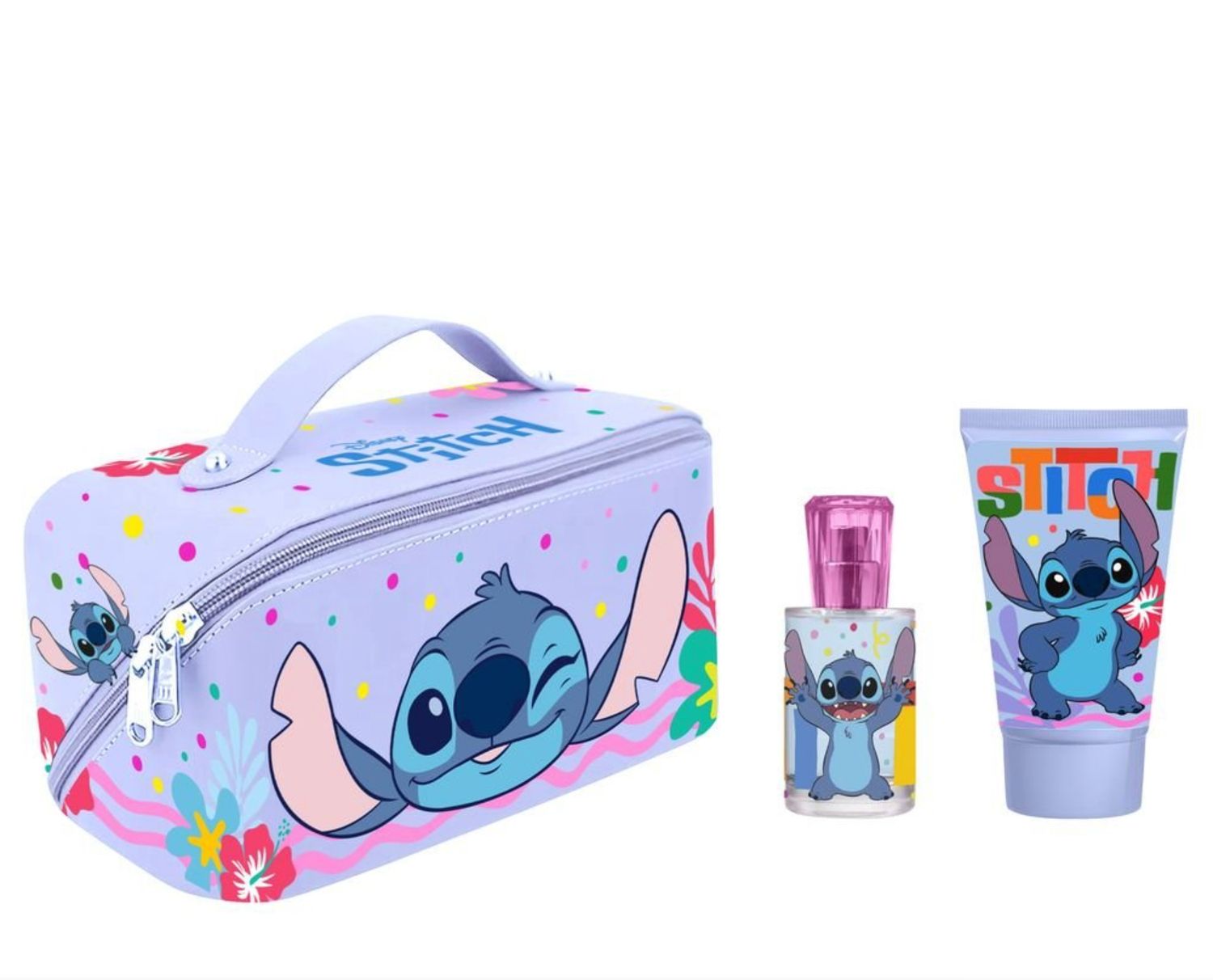 Stitch Makeup Toiletry Bag EDT 50 ml + Shower Gel 100 ml