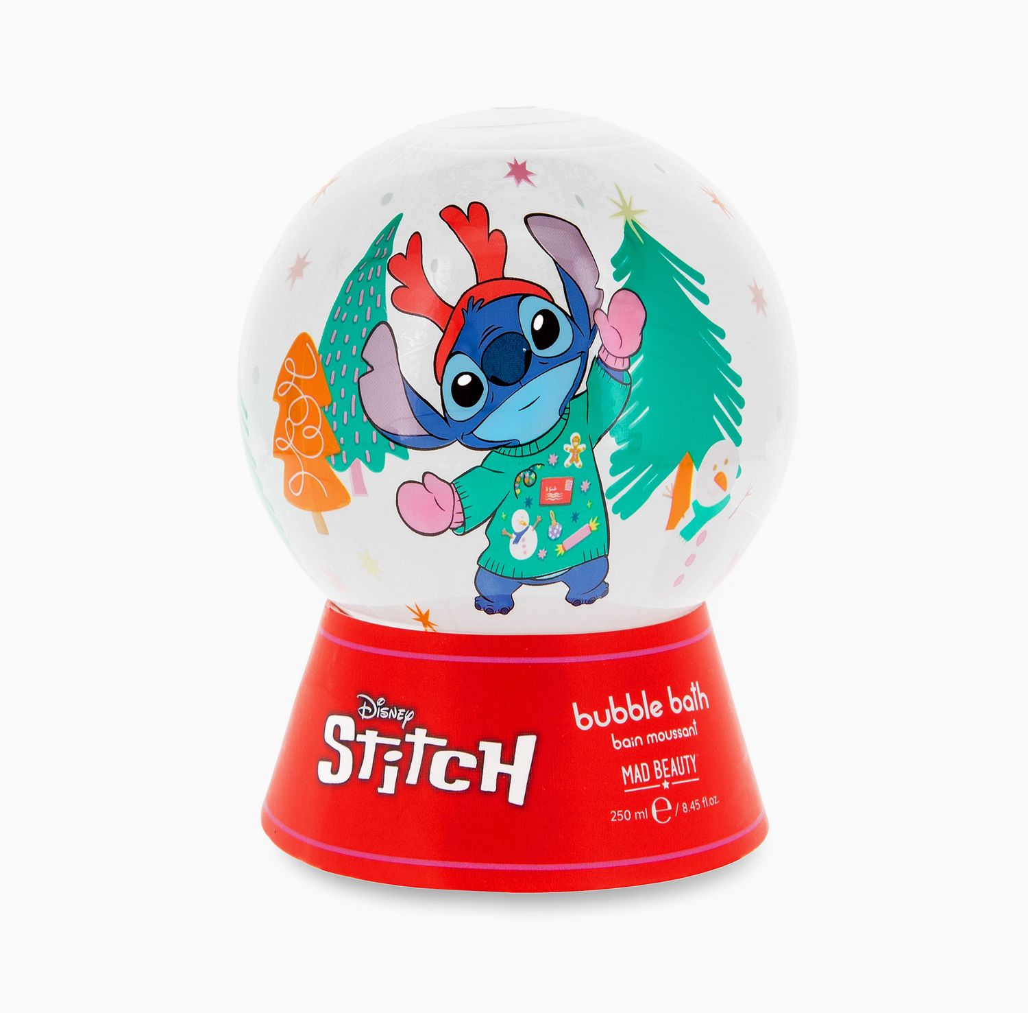 Disney Stitch - Sneeuwbol "tijdens het kerstbubbelbad" - Badschuim