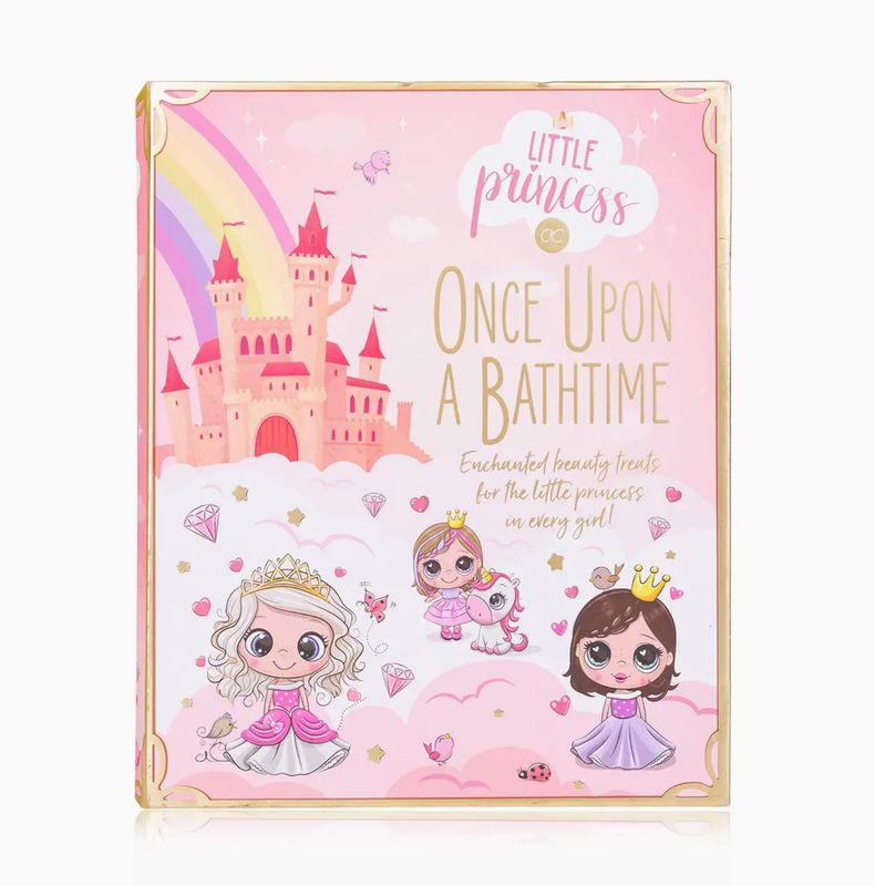 Cadeauset - Kleine Prinses in Herbruikbare Doos - "Once Upon A Bathtime"