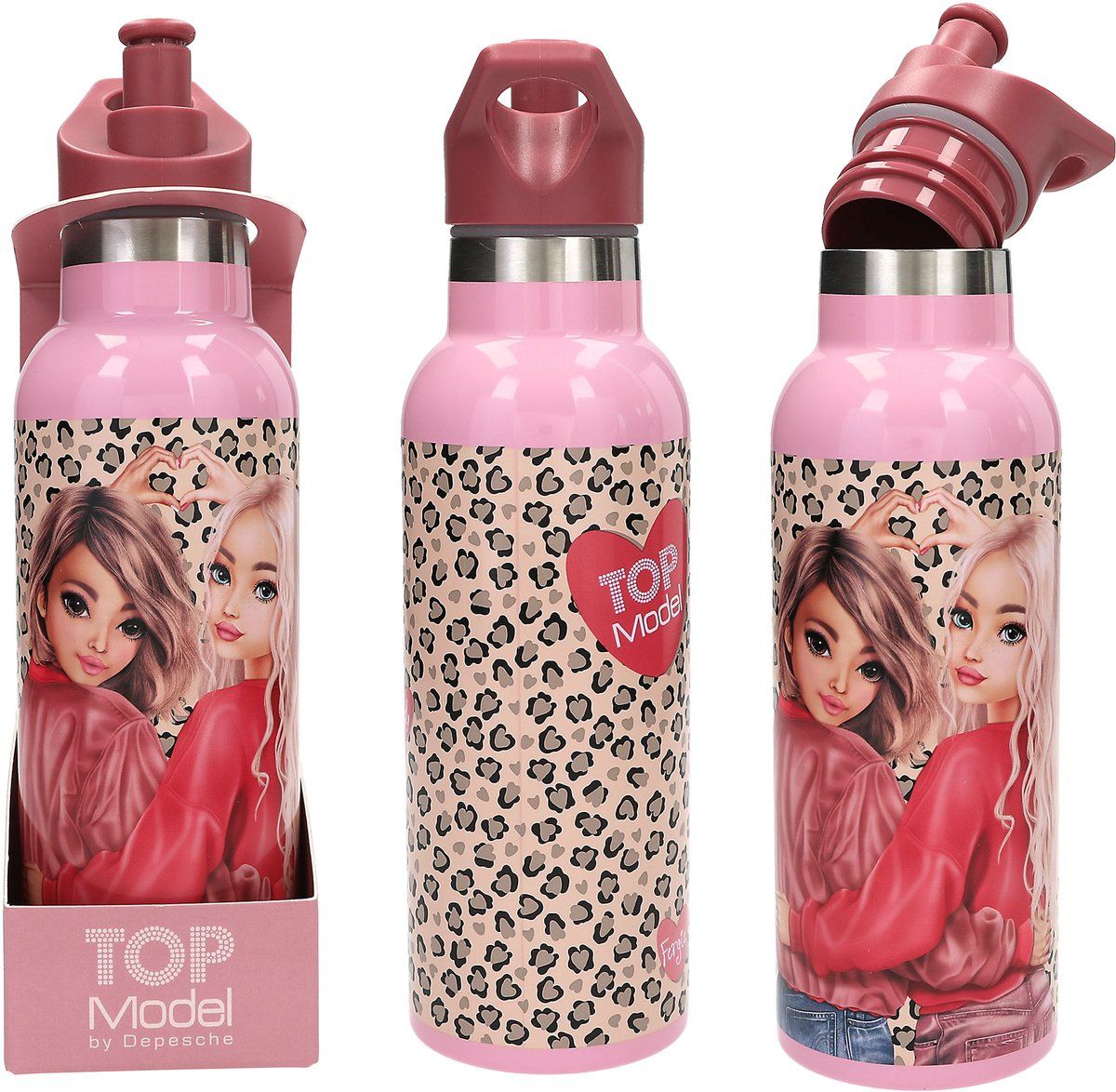 Topmodel - Drinkfles - Leoheart