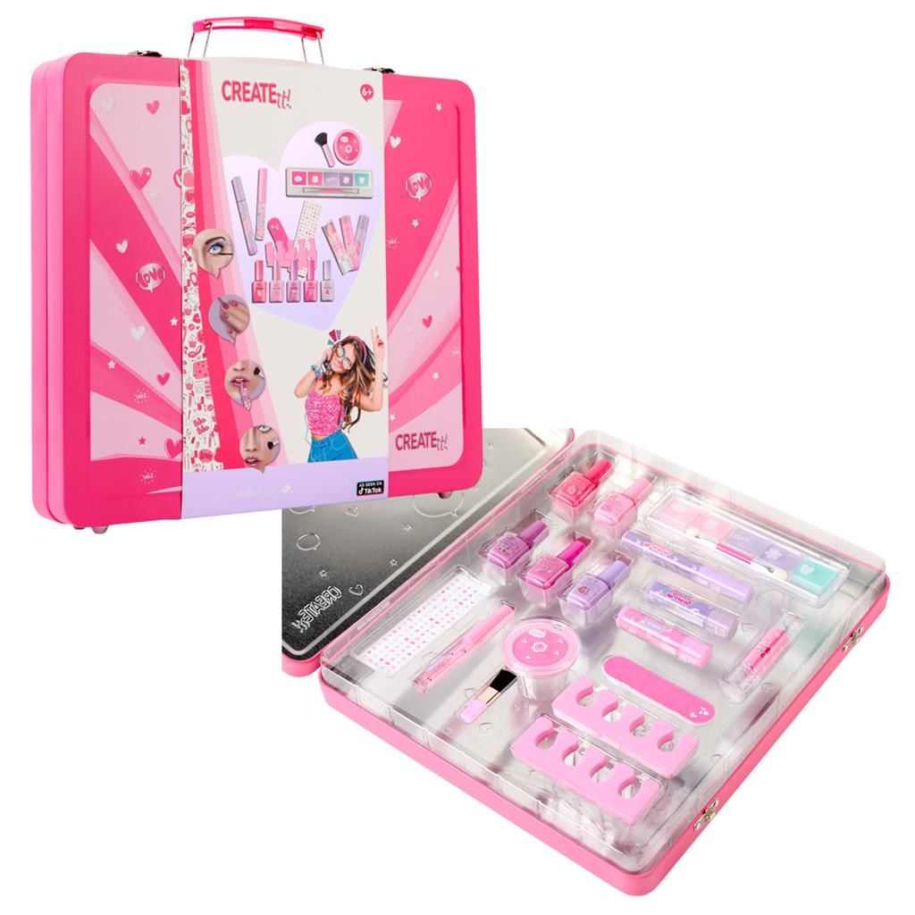 Create It! Make-Up Set Case Tin