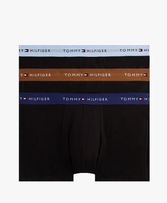 Tommy Hilfiger - 3-Pack Boxershorts - Zwart Tommy Hilfiger - 3-Pack Boxershorts - Zwart