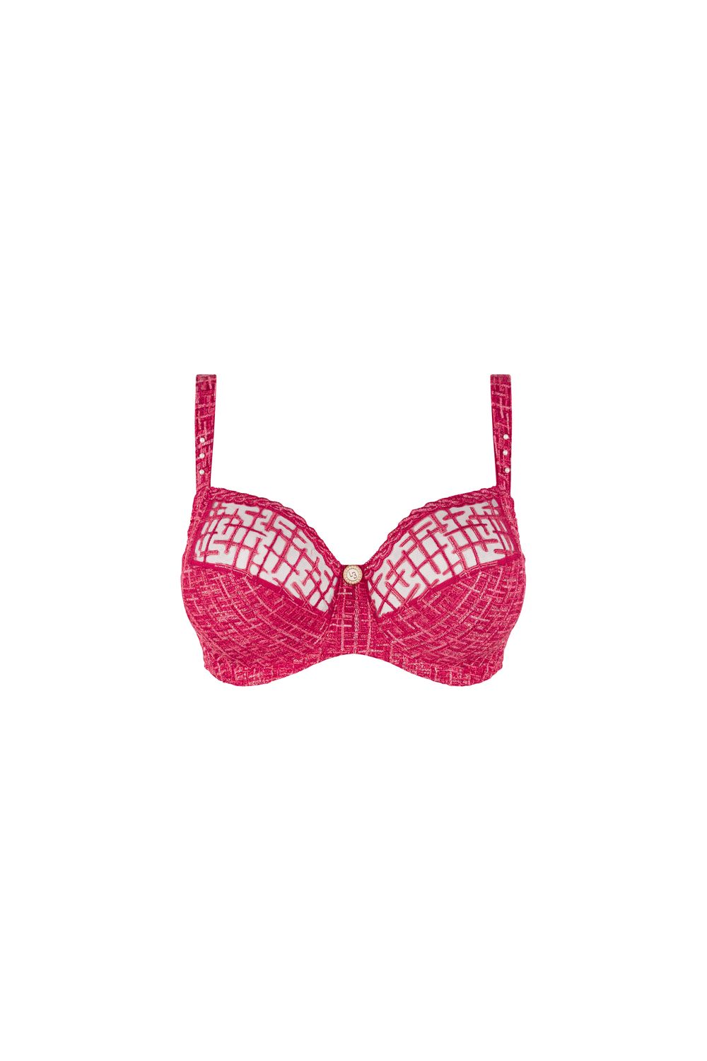 Louisa Bracq – Full Cup Bra "Tweegy" – Red