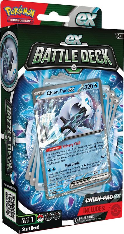 Pokemon - TCG Battle Deck EX Chien Pao Ex