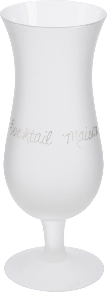 J-line Cocktailglas Hurricane Cocktail Maison Glas Mat 8X8X21Cm