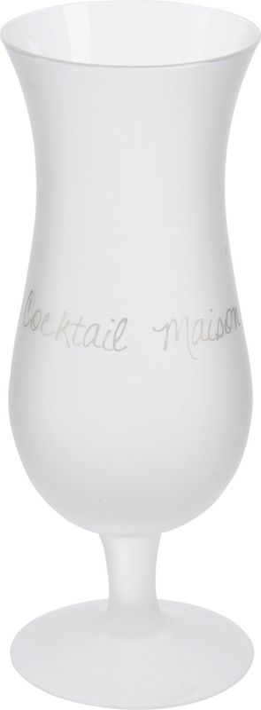 J-line Cocktailglas Hurricane Cocktail Maison Glas Mat 8X8X21Cm