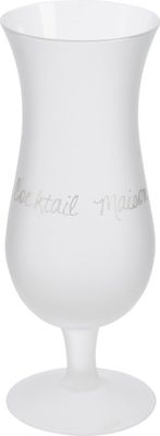 J-Line Cocktailglas Hurricane Cocktail Maison Glas Mat10x10x23cm - 6 stuks