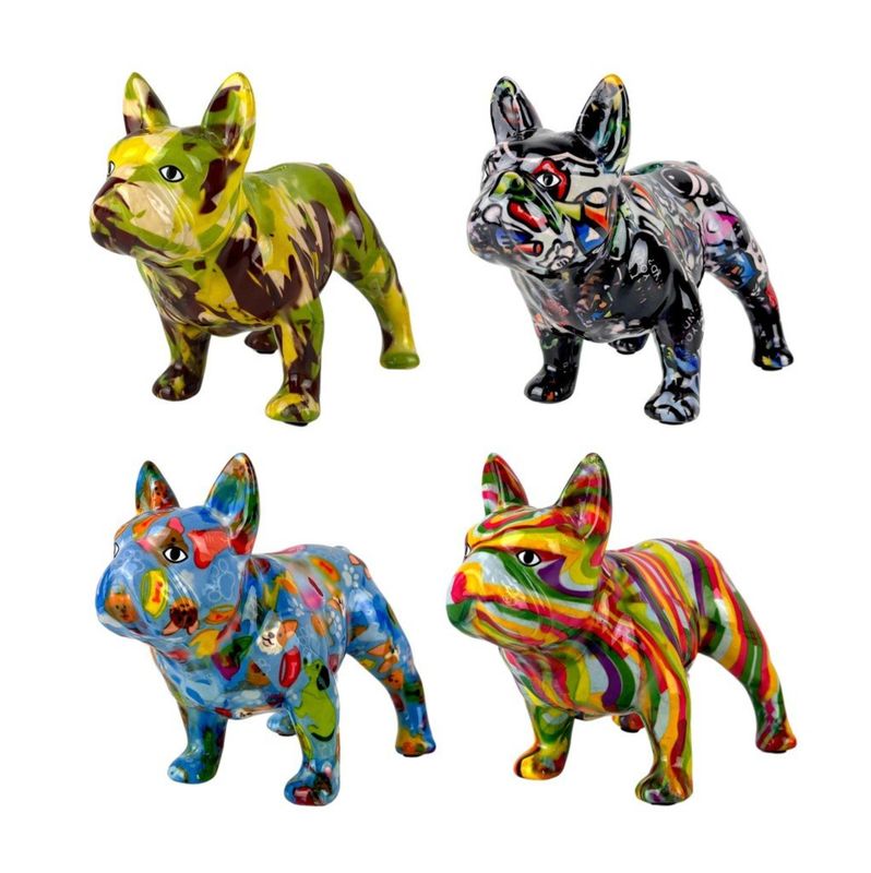 Pomme Pidou - Spaarpot French Bulldog "Jack" -  L18,5xW9,6xH14,3 cm