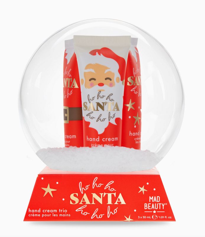 Mad Beauty Ho Ho Ho Sneeuwbol Handcrème Trio