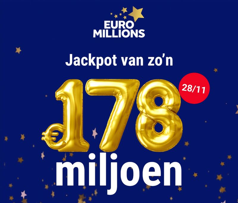 SPEELPOT EUROMILLIONS 28/11/2025