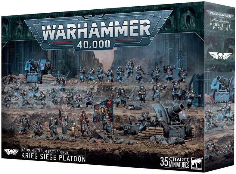 Warhammer  40.000 - Astra Militarum: Battleforce - Krieg Siege Platoon