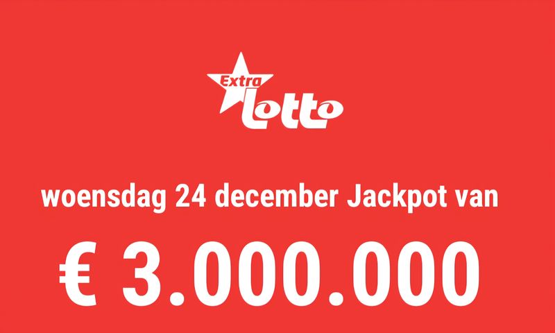 SPEELPOT -  EXTRA LOTTO woensdag 24/12/2025