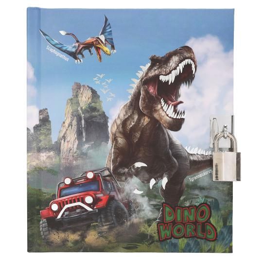 Dino World - Dagboek met Slot