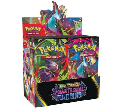 Pokemon: Mega Evolution - Phantasmal Flames Booster