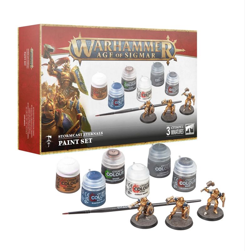 Warhammer - Stormcast Eternals Paint Set 60-10