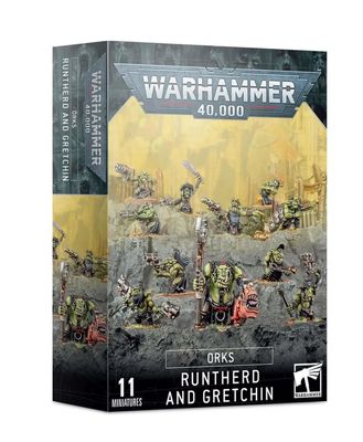 Warhammer - Orks : Runtherd and Gretchin 50-16