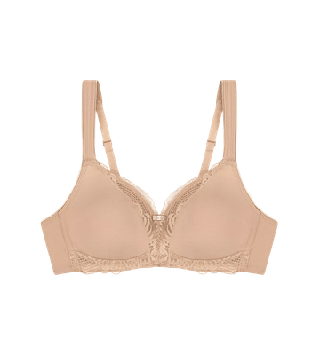 Triumph - Modern Lace + Cotton N - Huidskleur