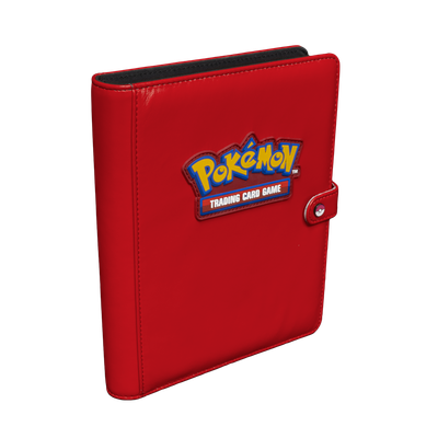 Pokemon - Premium Red Snap 4-pocket Binder