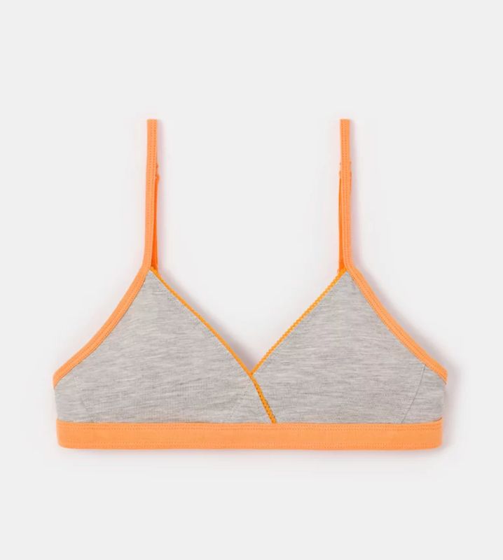 Woody - BH met uitneembare pads - licht grijs mÚéange