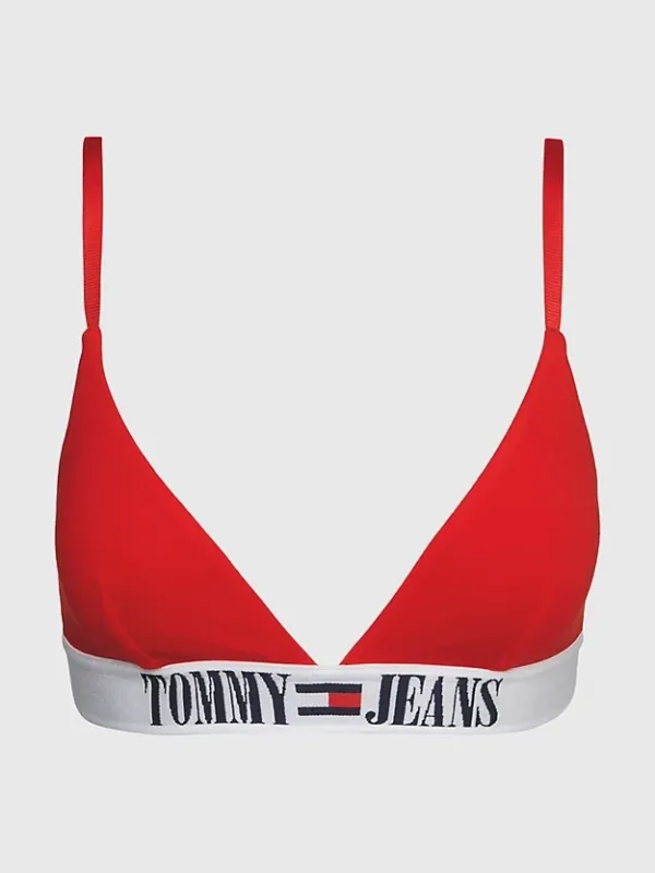 Tommy Hilfiger - Triangel Bralette - Rood -