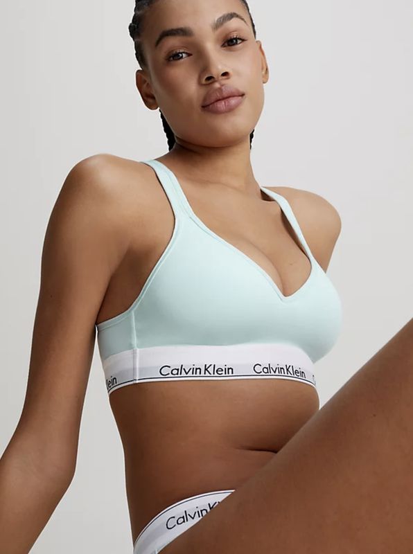 Calvin Klein - Liftbralette - Modern Cotton - Island Reef