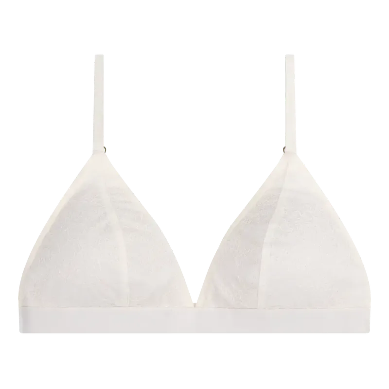 Love Stories - Comfy Bralette "Darling" - Off White