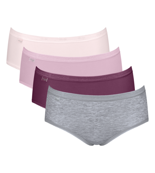 Sloggi - 4-Pack Basic Midi - 4 kleuren