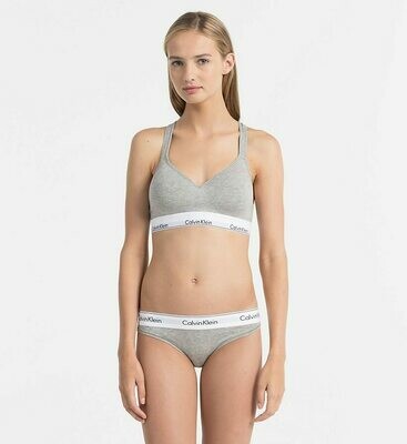 Calvin Klein - Modern Cotton slip - Grijs